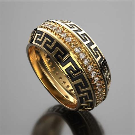 versace mens ring replica|versace men's wedding rings.